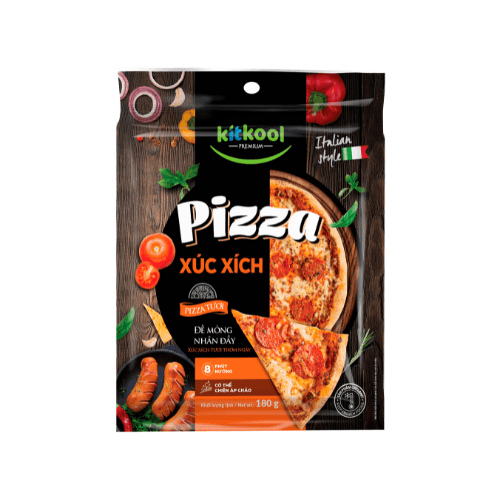 Pizza xúc xích Kitkool 180g