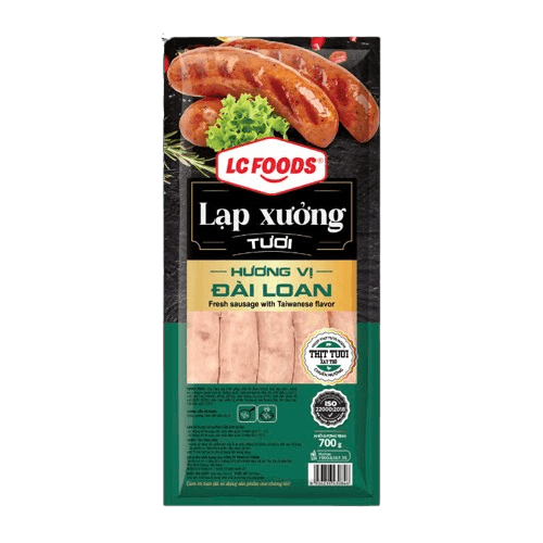 Lạp xưởng tươi hương vị Đài Loan