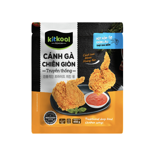 Cánh gà chiên giòn Kitkool 450g