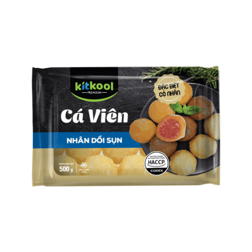 Cá viên nhân dồi sụn Kitkool 500g